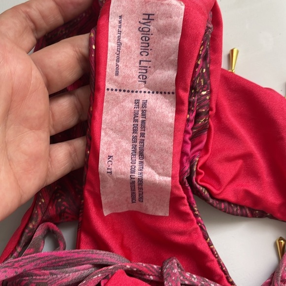 Bellissima Swimwear Monte Carlo One Piece Pink Obsession Print Size Medium New - Picture 4 of 7